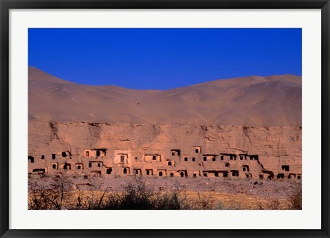 Framed Mogao Caves, Silk Road, China Print