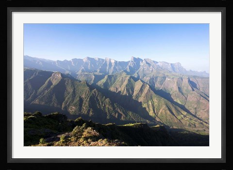 Framed Semien Mountains National Park, Ethiopia Print