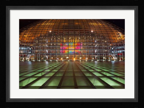 Framed National Grand Theater, Beijing, China Print