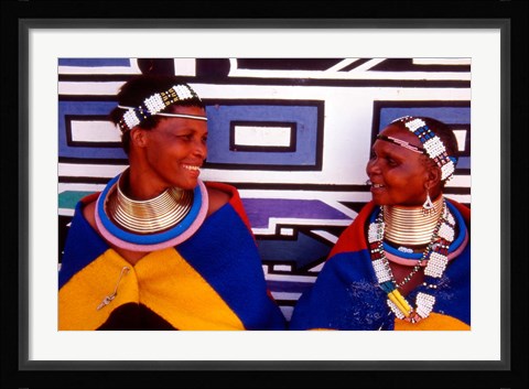 Framed Ndembelle Women, South Africa Print