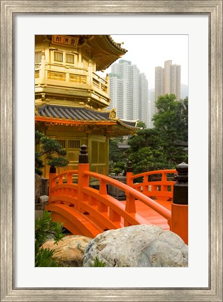 Framed Nan Lian Garden, Hong Kong, China Print