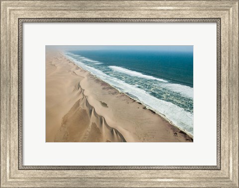 Framed Namibia, Skeleton Coast, Coastline Print