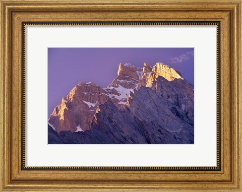 Framed Mountains, Pakistan Print