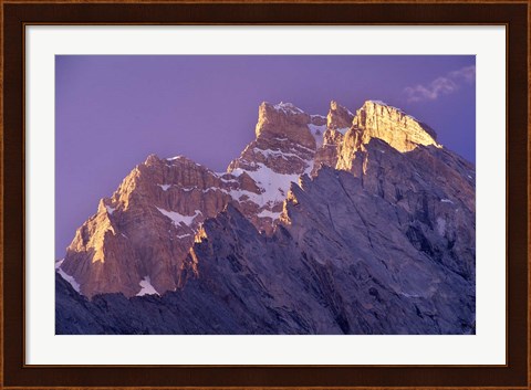 Framed Mountains, Pakistan Print