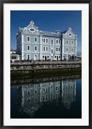 Framed Old Port Captain's Building, Waterfront, Cape Town, South Africa Print