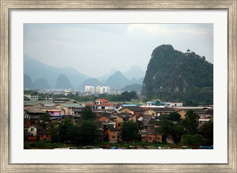 Framed Scenic landscape of Guilin, Guangxi, China Print