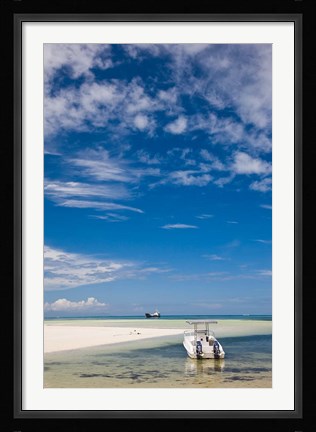Framed Seychelles, Praslin Island, Grand Anse Beach Print