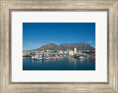 Framed South Africa, Victoria &amp; Alfred, Harbor Print
