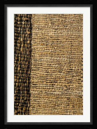 Framed South Africa, Cape Town, Silk textiles Print