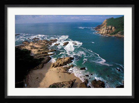 Framed South Africa, Garden Route, Knysna Lagoon Inlet Print