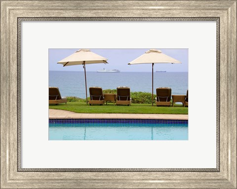 Framed South Africa, KwaZulu Natal, Beverly Hills Hotel Print
