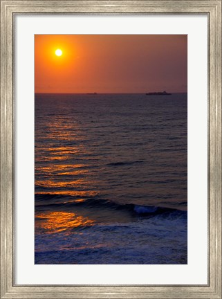 Framed South Africa, KwaZulu Natal, Sunrise Print