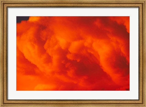 Framed Sunset from Glen Afric Country Lodge, near Pretoria, South Africa Print