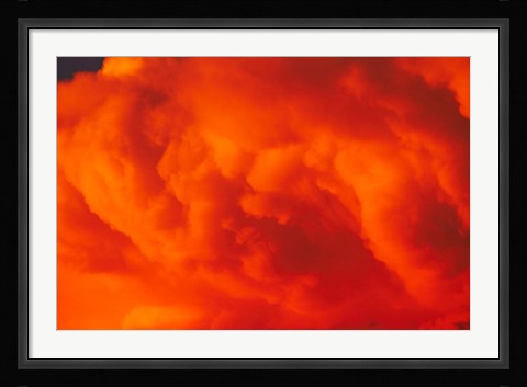 Framed Sunset from Glen Afric Country Lodge, near Pretoria, South Africa Print