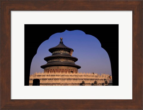 Framed Temple of Heaven, Beijing, China Print