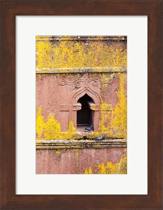 Framed rock-hewn churches of Lalibela, Ethiopia Print