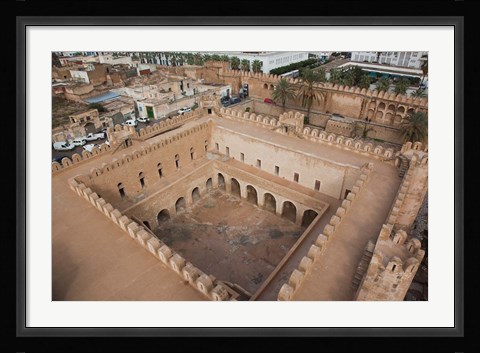 Framed Tunisia, Sousse, Ribat, 8th c. fortification Print