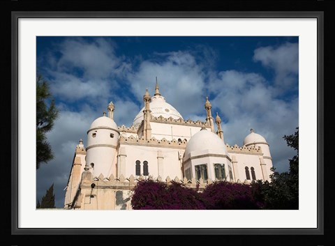 Framed Tunisia, Tunis, Carthage, L' Acropolium, b. 1884 Print