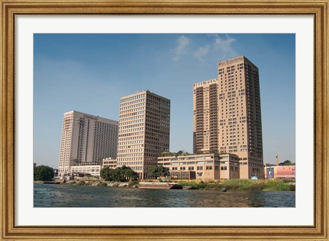 Framed Wekalat el Balah, Nile River, Cairo, Egypt, North Africa Print