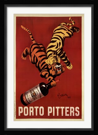 Framed Porto Pitters Print