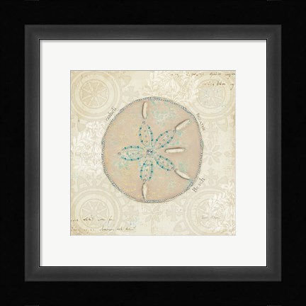 Framed Beach Treasures IV Print