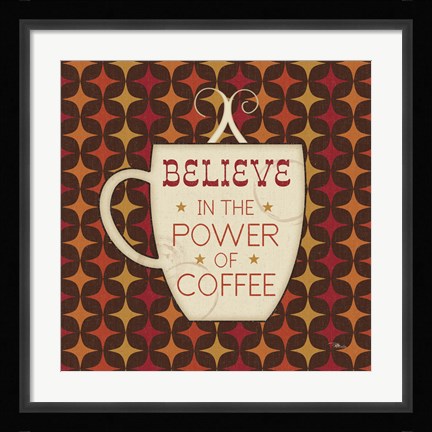 Framed Caffeine IV Print