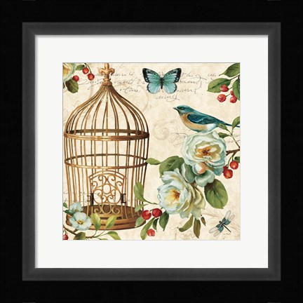 Framed Free as a Bird II Print