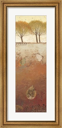 Framed Field and Forest Panel II Print