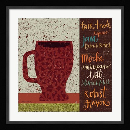 Framed Fair Trade II Print