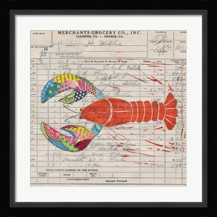 Framed Fresh from the Sea II Print