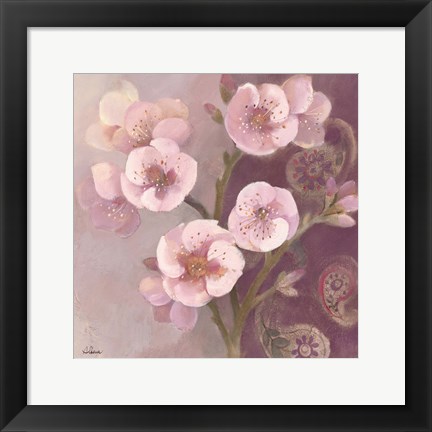 Framed Gypsy Blossoms II Print