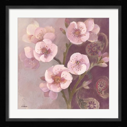 Framed Gypsy Blossoms II Print
