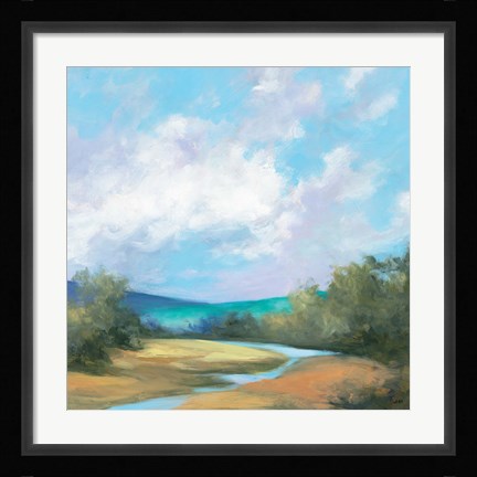 Framed Hedgerow II Print