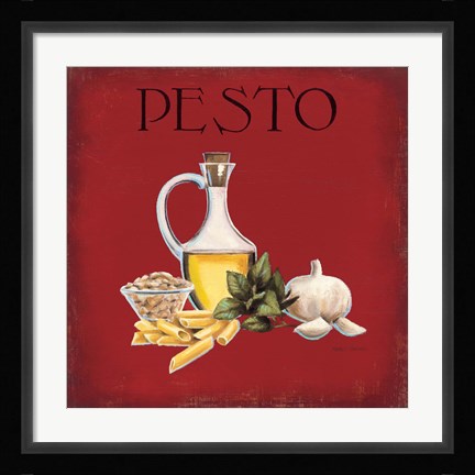 Framed Italian Cuisine II Print