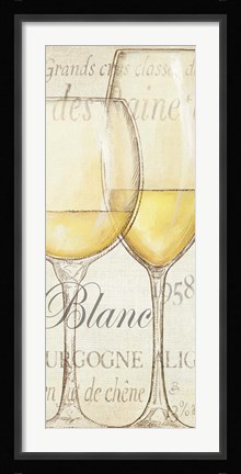 Framed Les Blancs Print