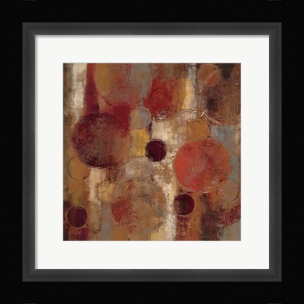 Framed Oriental Bazaar II Print