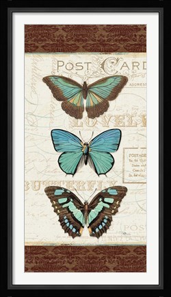 Framed Papillons I Print