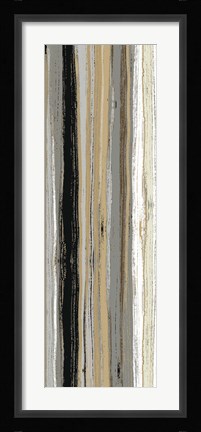 Framed Rainy Streets Neutral Panel II Print