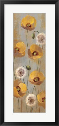 Framed Spring Poppies II Print