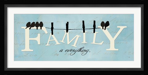 Framed Well Said II Print