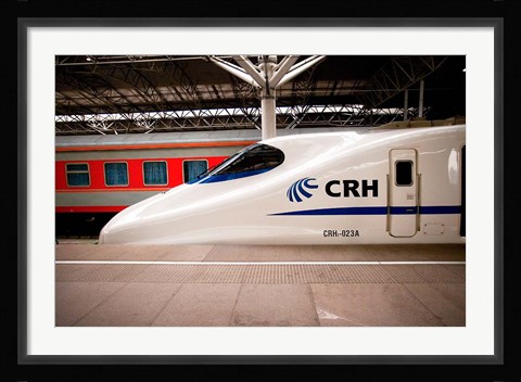 Framed China Railways, Shanghai, China Print