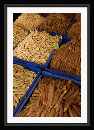 Framed Kunming Traditional Medicine Market, Yunnan Province, China Print