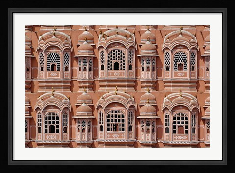 Framed Palace of the Winds, Jaipur, India Print