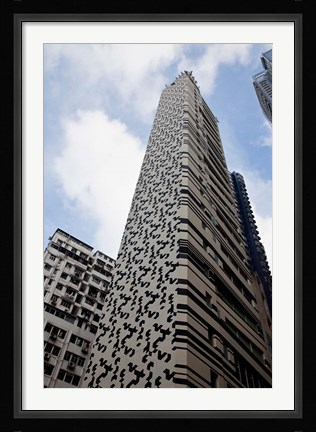 Framed Building, Hong Kong, China Print