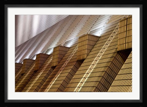 Framed Cultural Center, Hong Kong, China Print