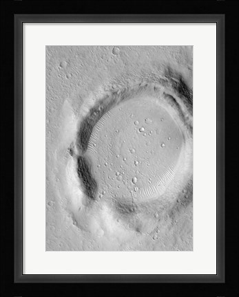 Framed This Mars Global Surveyor Print
