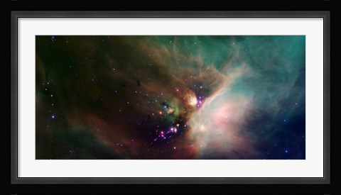 Framed Newborn Stars - space Print