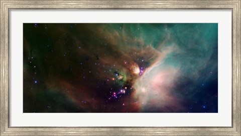 Framed Newborn Stars - space Print