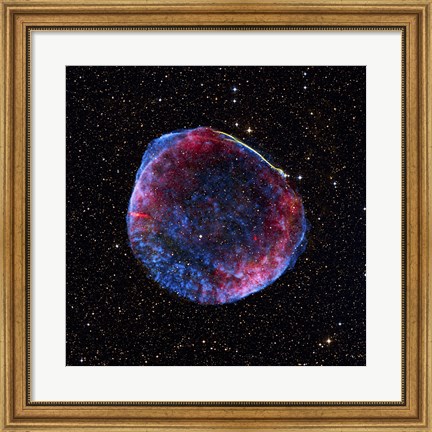 Framed Supernova Remnant Print