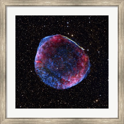 Framed Supernova Remnant Print